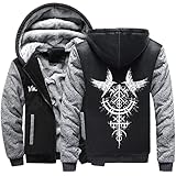fleece hoody m hoody black raven