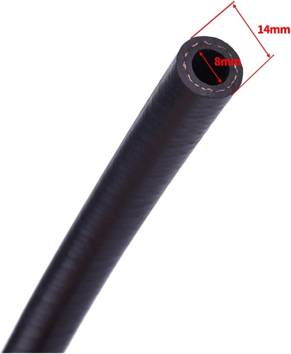 1 meter 8x14mm electric oil injection pipe high pressure pipe gasoline pipe fuel tank pipe oil pipe gasoline pipe hose