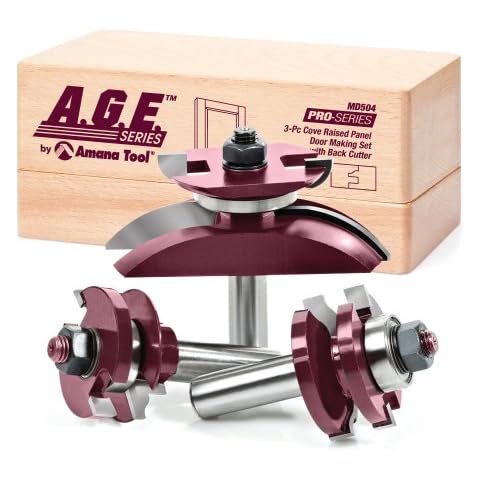 A.G.E. Series - 3Pc Cove Doorset W/Back Cutter (MD504) Cover