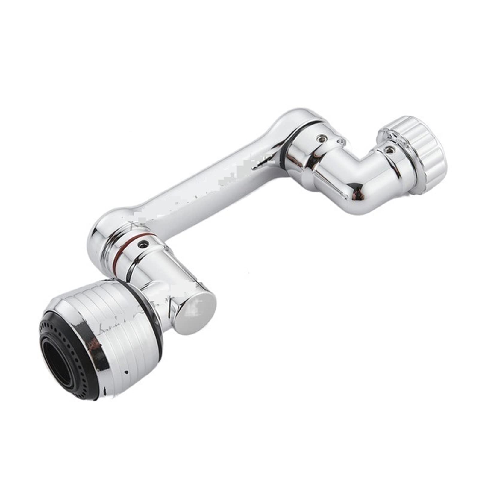 Eretyret 1080 Dual Mode-01 99% Universal 1080° Rotary Extender Faucet Aerator Robotic Arm Plastic Splash For Kitchen Washbasin Faucets Bubbler Nozzle Foldable Design(1080 Dual Mode-01)