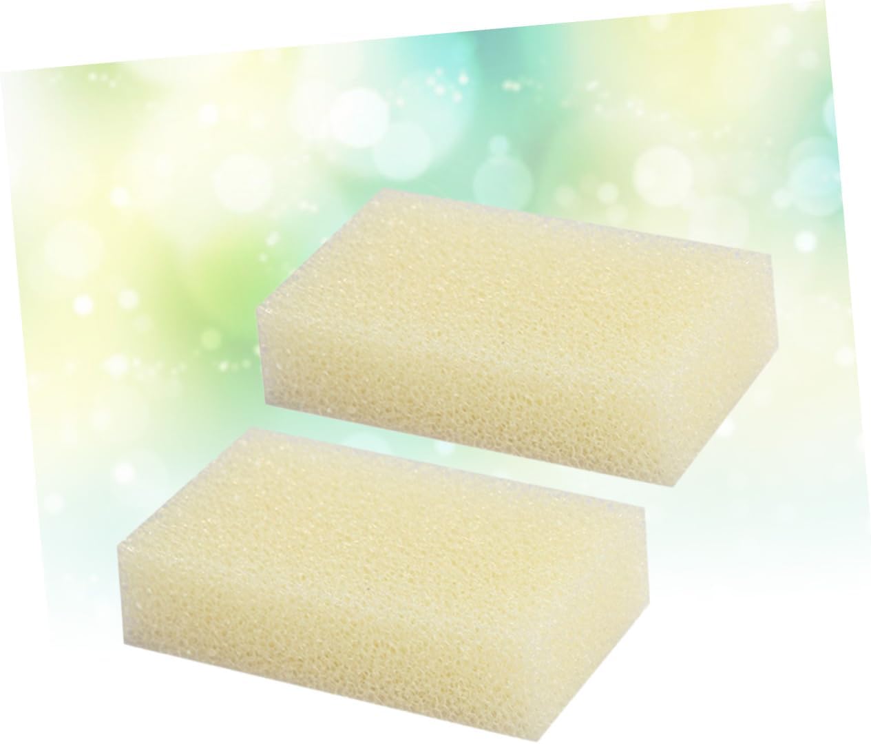 CALLARON 2pc Sink Kitchen Cleaning Brush Sponges Exfoliating Scrubber Sponge Brush for Dishes Strong Absorption Scratch Surface for Household Cleaning
