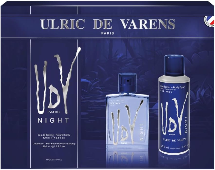 UDV paris NIGHT EDT 100 ML and 200 ML DEO