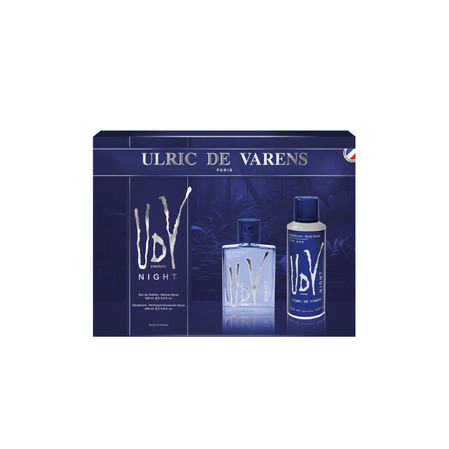 UDV Night by Ulric De Varens Eau De Toilette Spray 3.4 oz