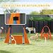 Imagen de PawHut Set de Entrenamiento de Agilidad para Perros de 6 Piezas Naranja
