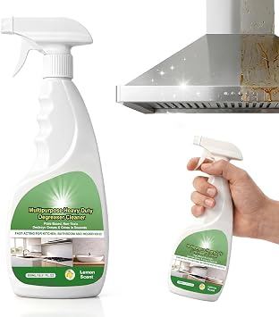 Oven Cleaner Heavy Duty Degreaser Spray for Kitchen Stove