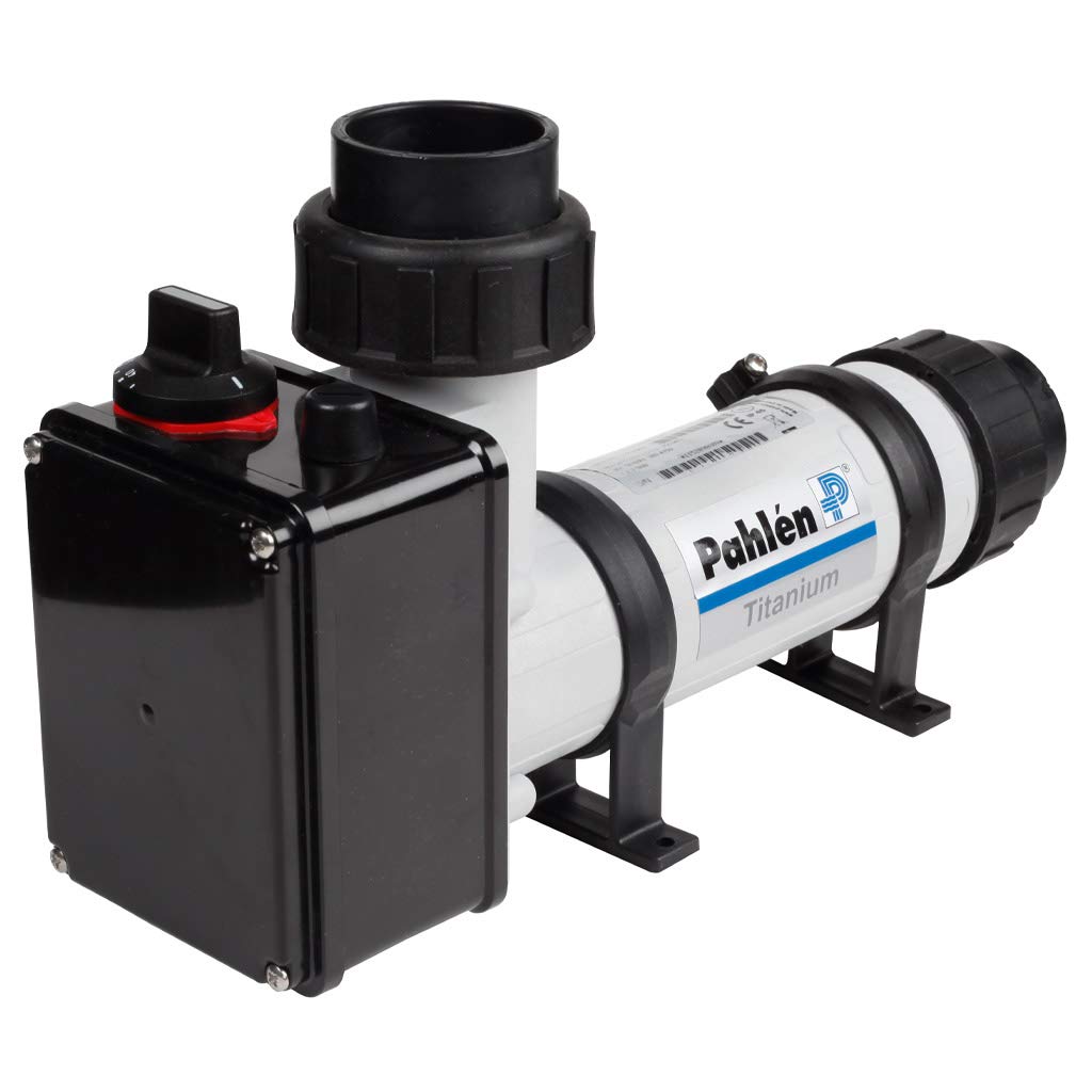well2wellness® Pahlen - Calefactor eléctrico (6 kW, plástico, con resistencia de titanio)
