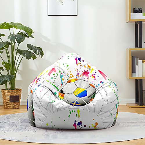 Fasbuy Puff Gigante con Asa Sin Relleno