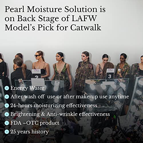 Celgen Pearl Moisture Solution 4.22 Fl Oz | Facial Serum Mist Toner With Pearl Extract & Gamma-Orizanol | Instant Moisturizing, Hydrating, Soothing | All Skin Types #TOP2