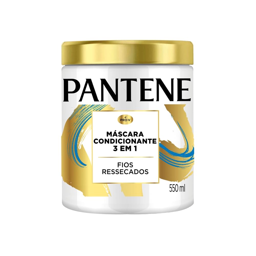 Pantene Pro-V Máscara Capilar 3 em 1 para Fios Ressecados 550 ml