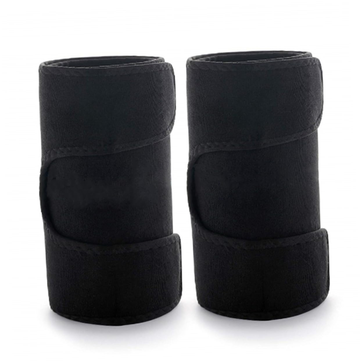 CALLARON 2PCS Adjustable Thigh Brace and Arm Protection Wrap Set Sweat Band for Outdoor Fitness Mountaineering and Sports Non-Slip Compression Strap for Thigh and Arm Support