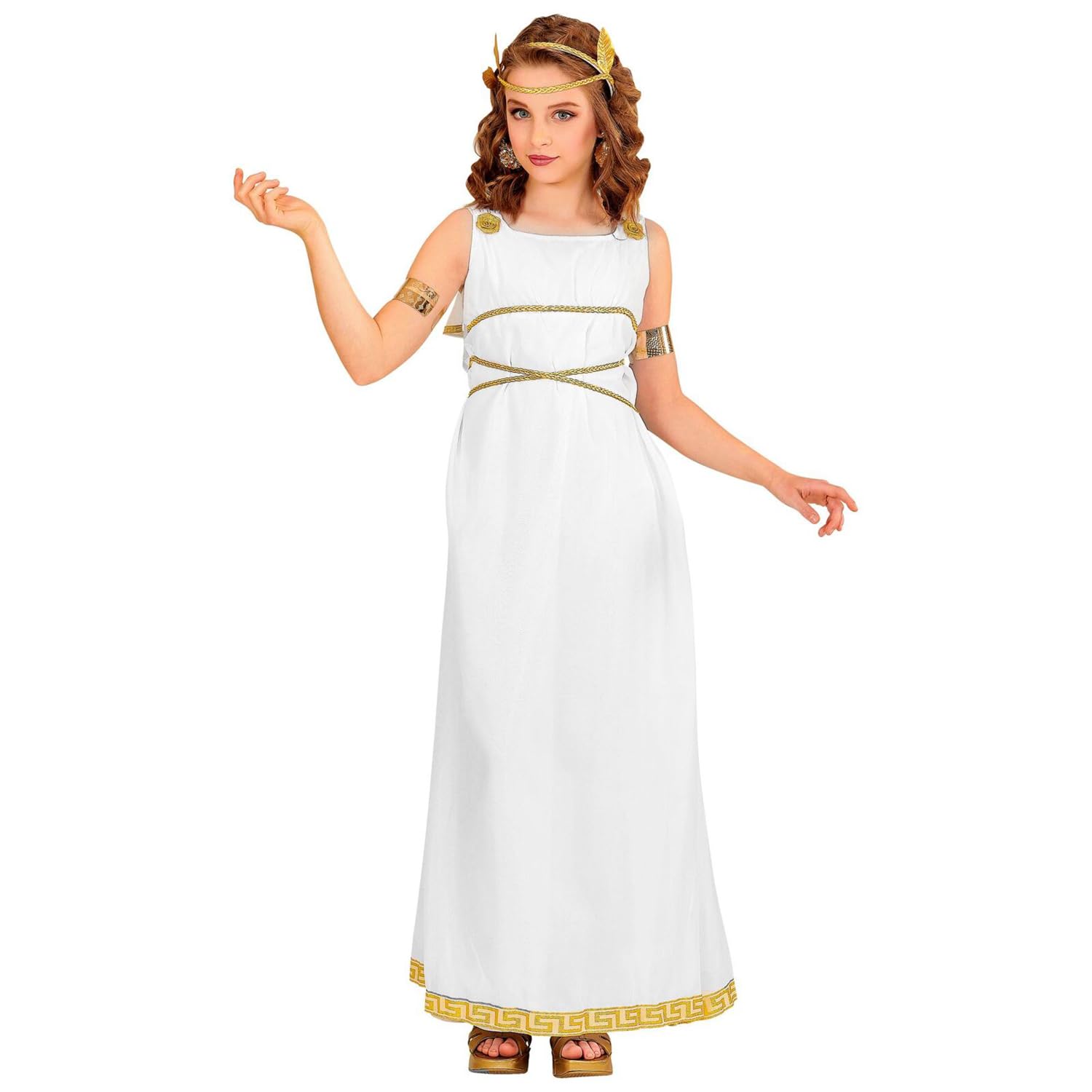 W WIDMANN MILANO Party Fashion - Griechische Göttin Kostüm Kinder