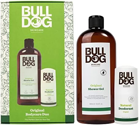 Bulldog Skincare Original Bodycare Duo, Gift Set for Men, 710g