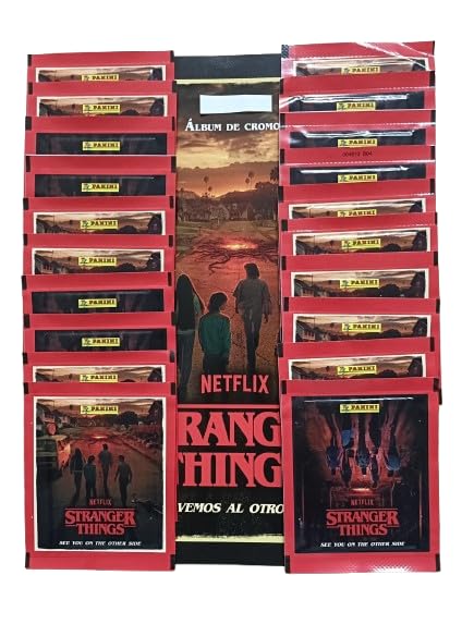 ALBUM + 20 sobres Colección de 2025 son cromos (de pegar) de la serie de TV 'Nos vemos en el otro lado' ST T