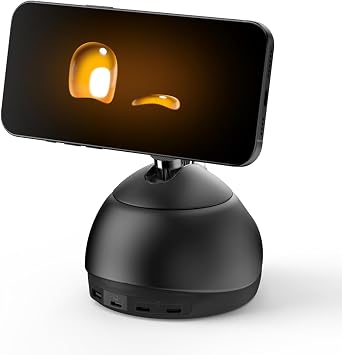 Loona Deskmate AI Desktop Companion AI Desk Assistant with Context-Aware Interaction Silent Gimbal 165W GaN Charging