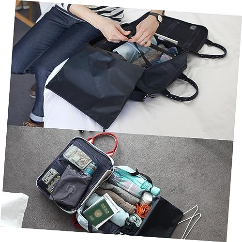 Travel Duffel Bag Luggage Tote Portable Trolley Pouch Shoulder Bag for Travel Business Blue Multi Functional Organizer for Gym Weekend Trips and Camping4