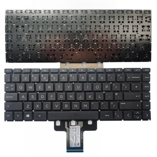 Clavier Universel HP X360 14S-FR Confort de Frappe Idéal pour le Télétravail en UK