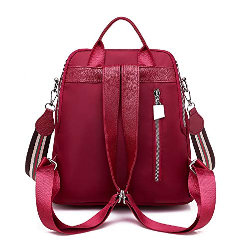 Mochila anti furto oxford urbanity lady impermeável Vermelho