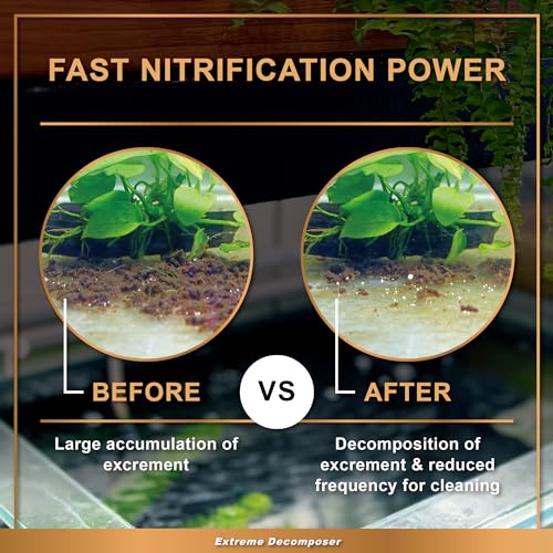 Image of AZOOPLUS BIO XD Extreme Decomposer Nitrifying Bacteria for Freshwater and Saltwater Fish Tank 4.05 Ounces