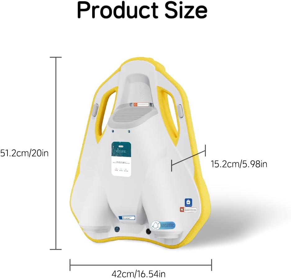 Electric Swimming Kickboard for Kid withWater Gun Function,Swim Board for Children/Swimming Beginner,60N Thrust,25V 4.5Ah Rechargeable Battery,45 Minute Runtime, 198lb Load Capacity