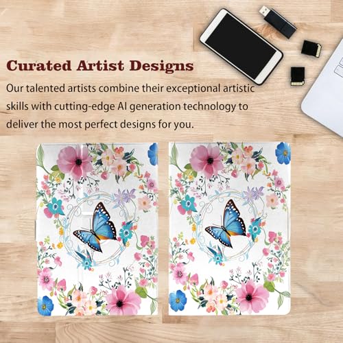 Etui kompatybilne z Tabtrust Tt100by 5g WiFi 25.6 cm etui na tablet [wsparcie obracające się o 360 stopni] [hartowana ochrona krawędzi przed upadkami] LHD