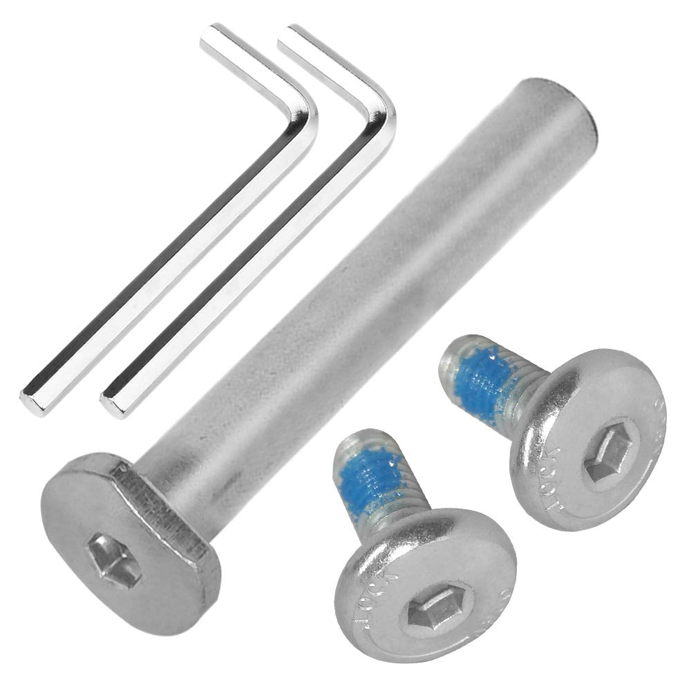 OTFAITP Hex Lock Male and Female Front Rear Kids Scooter Parts M8 Screws for 2-3-4-Wheel Kick Scooters Axles Repair Tools