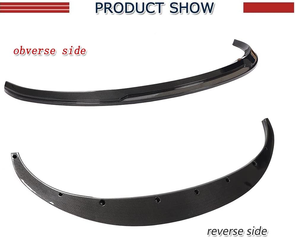 Carbon Fiber Front Lip for Tesla Model Y Sport Utility 2020-2022 Front Bumper Lip Chin Spoiler Splitters Body Kits Factory Outlet