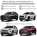 Birbenben Mud Flaps Fit for Toyota RAV4 RAV 4 Hybrid 2019-2025, OEM Style No Drilling Mud Guards Mudguard Mudflap Rear Tire Splash Compatible with 2021 2022 2023 2024 Toyota RAV4 Hybrid Accessories