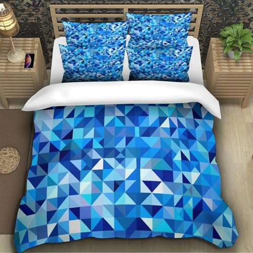 Housse de couette 3D anti-decoloration pour éviter le linge de lit terni - 5