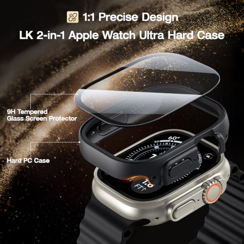 LK Case for Apple Watch Ultra 3/Ultra 2/Ultra 49mm with Screen Protector by LK - Used condition - Image 8