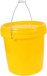 SAFIGLE 10l Large Fermenting Bucket with Airtight Seal for Safe and Healthy Fermentation, Sturdy Pp and Iron Material, for...