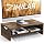 Zimilar Monitor Stand Riser, 2 Tiers Wood Laptop Computer Monitor Riser | for PC Screen, iMac, Desktop Screen Monitor Stand Riser with Storage for Home Office