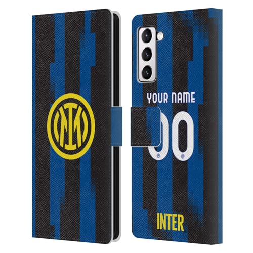 Coque Samsung S21+ 5G Inter Milan Portefeuille Cuir Évite les Rayures et Range vos Cartes