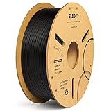 ELEGOO PLA Plus Filament 1.75mm Black 1KG, PLA+ Tougher and Stronger 3D Printer Filament Pro Dimensional Accuracy +/- 0.02mm, 1kg Spool(2.2lbs) Fits for Most FDM 3D Printers