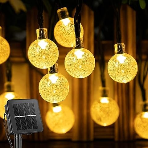 Outdoor Solar String Lights with 8 Lighting Modes Cover