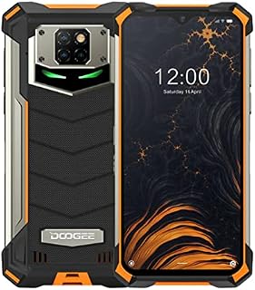 Telefone robusto Doogee s88 pro ip68 / ip69k 10000mah 6,3 polegadas + smartphone helio p70 octa-core 6gb + 128gb android 10 (Orange)