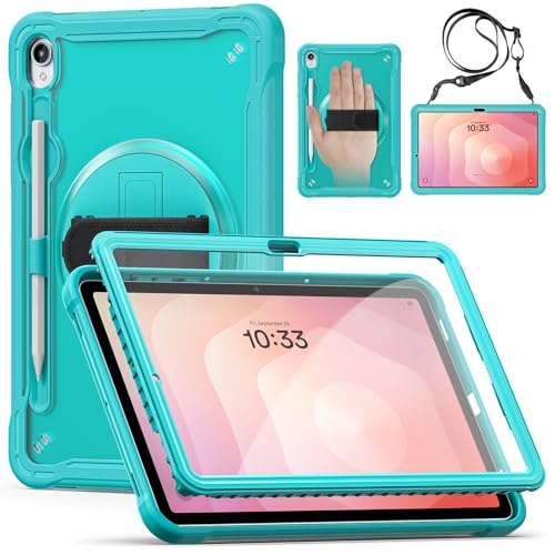 Protection Galaxy Tab S11 5G anti-choc avec sangle épaule et protège-écran