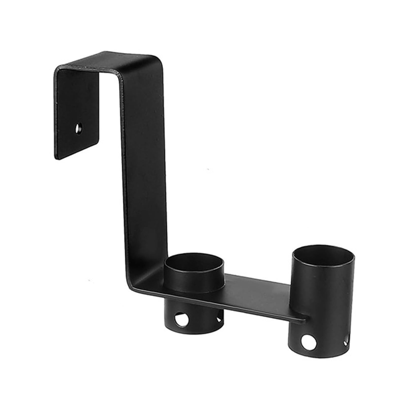 Lot de 2 organiseurs d'accessoires de piscine en métal pour brosses, tête d'aspirateur et poteaux pour clôture, solution de rangement à suspendre pour équipement de piscine