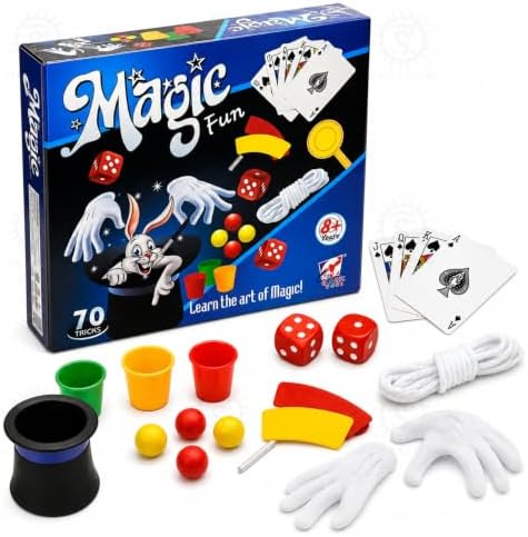 SHAKTISM Magic Show Game Box, 70 Tricks, Multicolor