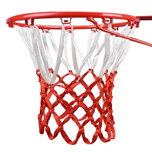 Filets de basketball tricolores en nylon haute résistance x2