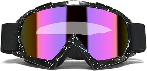 Gafas de motocicleta ATV UTV MX para todoterreno, gafas de esquí, resistentes al viento, a prueba de polvo y arañazos, anti UV