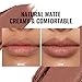 Oulac Pink Nude Matte Lipsticks for Women, Brown Tone Silky Velvet Matte Lipstick, Soft Smooth Texture, High Impact Lip Color, Not Dry Lightweight, Infused with Vitamin E, Vegan&Cruelty Free RM04