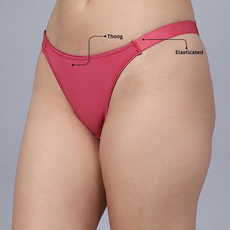 Image of EROTISSCH Women's Printed Low-Rise Panty Briefs, Made of Stretch Nylon Elastane, Ultra-Soft Waistband, Antimicrobial Comfort Underwear Panties for Girls, Teens & Women