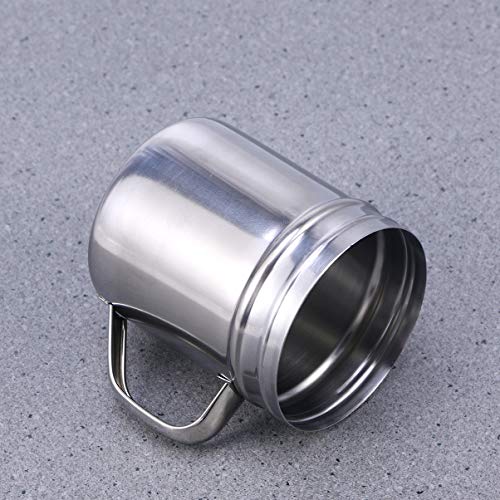 Yardwe Agitador de Draga de Aço Inoxidável Garrafa de Tempero Durável Com Alça Agitador de Açúcar de