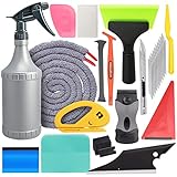 NEWISHTOOL Window Tint Tools Auto Glass Film Installation Tools Car Vinyl Application Wrap Kit with...