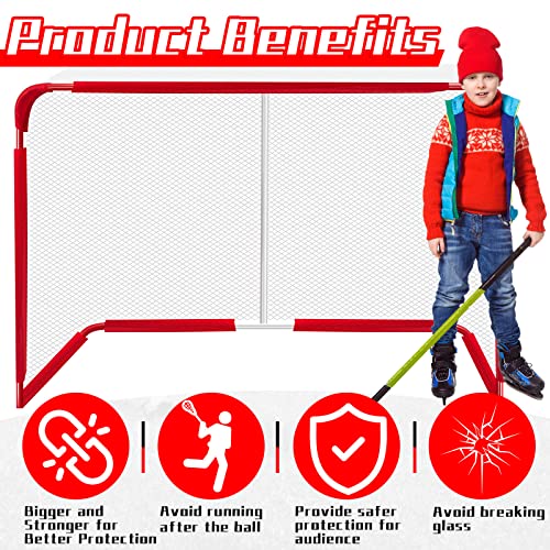 Leitee Street Youth Street Hockey Net Outdoor Sports Hockey Set Lightweight And Portable, Street Hockey Goal Nice Hockey Gifts For Youth Kids(1 Pcs) #TOP4