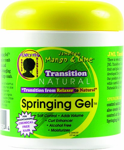 Jamaican Mango & Lime Transition Natural Springing Gel, 6 Ounce