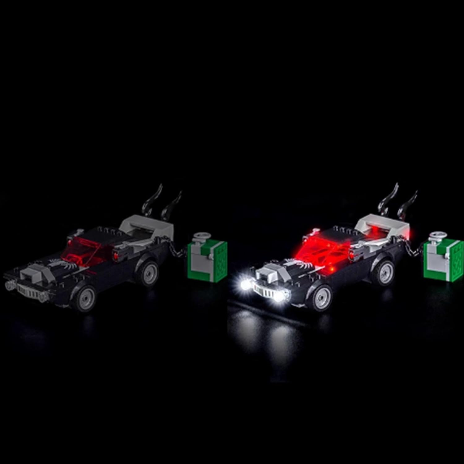 LED Lighting Kit Compatible with Lego 76309 Venom Muscle Car Series LED Light Set (Model Kit Not Included - Lighting Components Only)