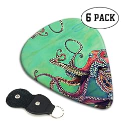 Ensemble de 6 médiators de guitare Octopus mignon pour guitare acoustique, guitare électrique, basse, ukulélé – fin… - Les Beatles, Paul McCartney, John Lennon, RIngo Starr, George Harrison Ensemble de 6 médiators de guitare Octopus mignon pour guitare acoustique, guitare électrique, basse, ukulélé - fin… – Image 2