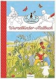  Etwas von den Wurzelkindern: Wurzelkinder-Malbuch: Mitmachbuch mit Retro-Bildern
