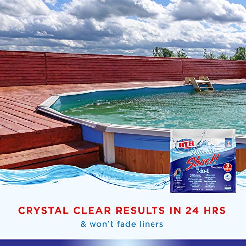 HTH 52028 Ultimate Shock Treatment Swimming Pool Chlorine Cleaner, 1 lb (Pack of 6) - Thumbnail 3